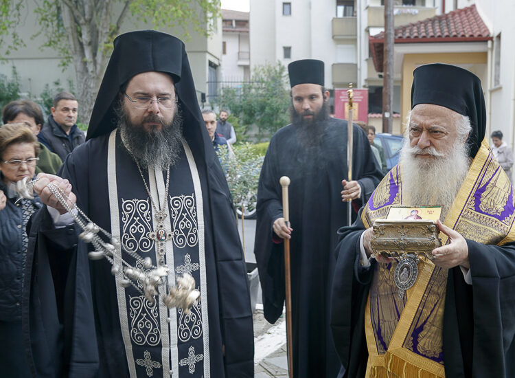 Με κατάνυξη η εορτή της Αγίας Αργυρής στη Νάουσα